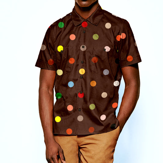 The Harold and Maude Polka Dot Short Sleeve Shirt