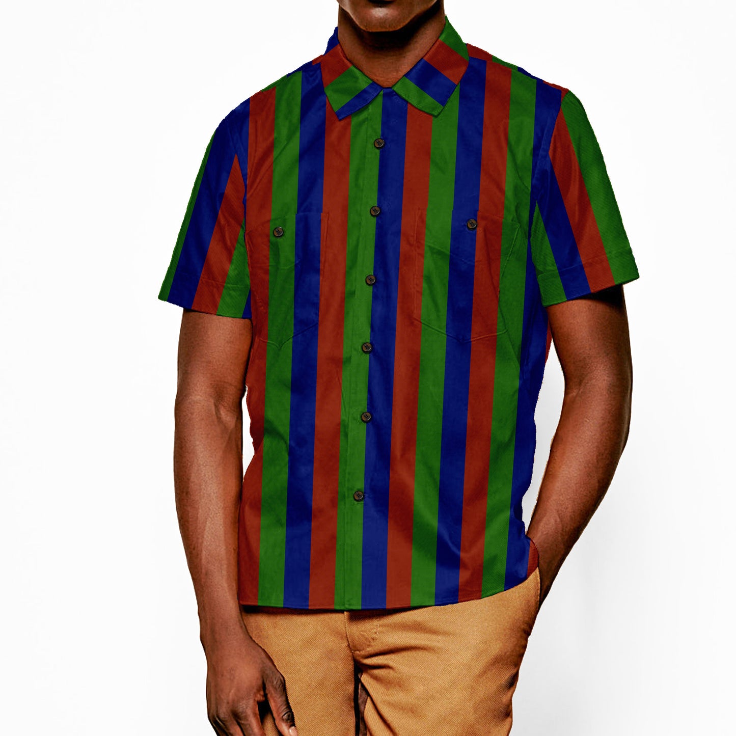 The Bert Stripe Short Sleeve Shirt