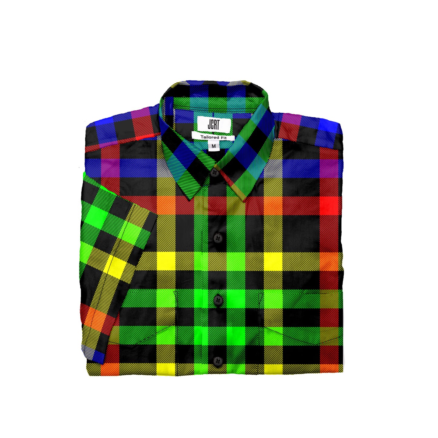The Robotron Plaid Short Sleeve Shirt