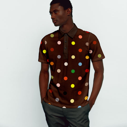 The Harold and Maude Polka Dot Polo