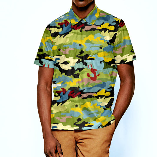 The Little Creatures Camouflage Short Sleeve Shirt