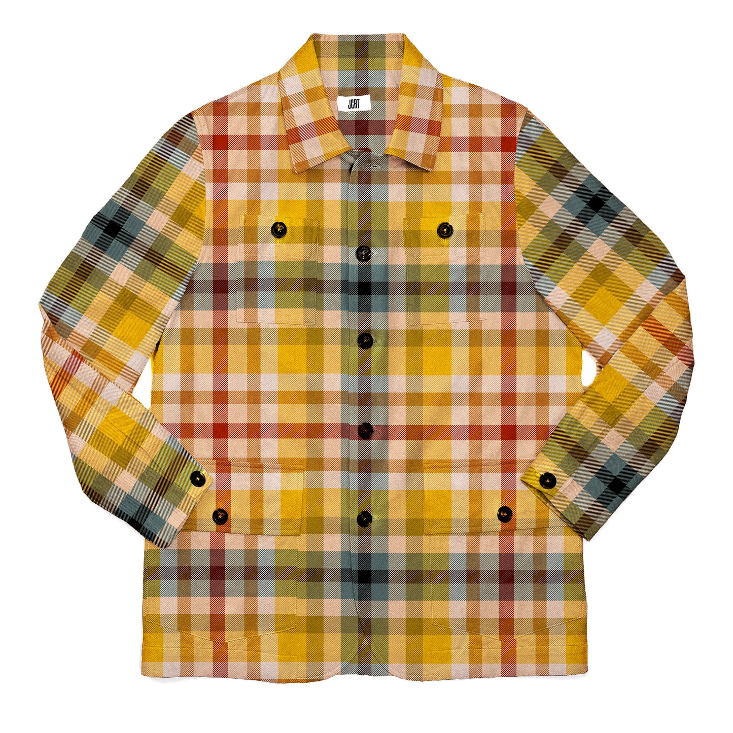 The Hunky Dory Plaid Chore Coat
