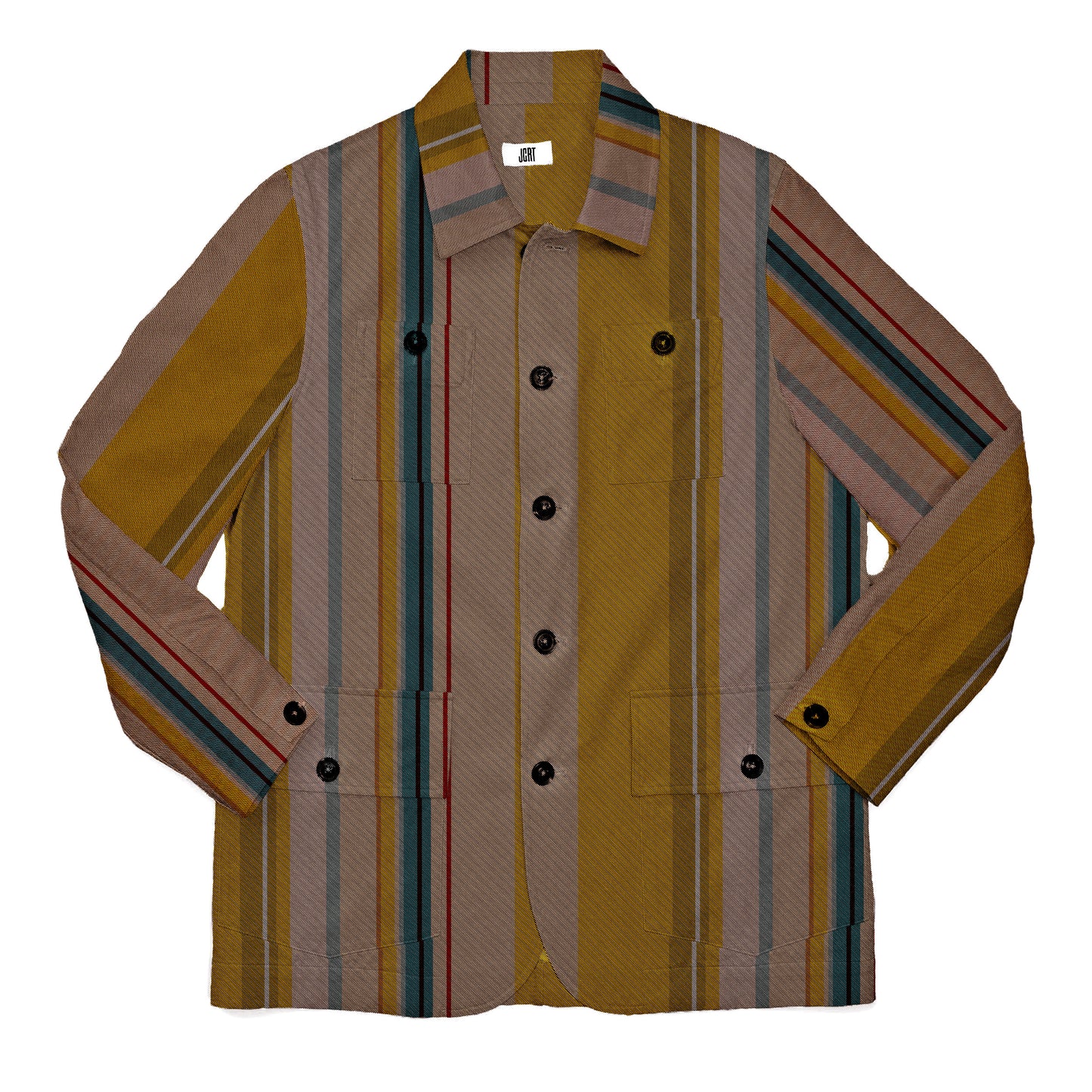 The Hunky Dory Stripe Chore Coat