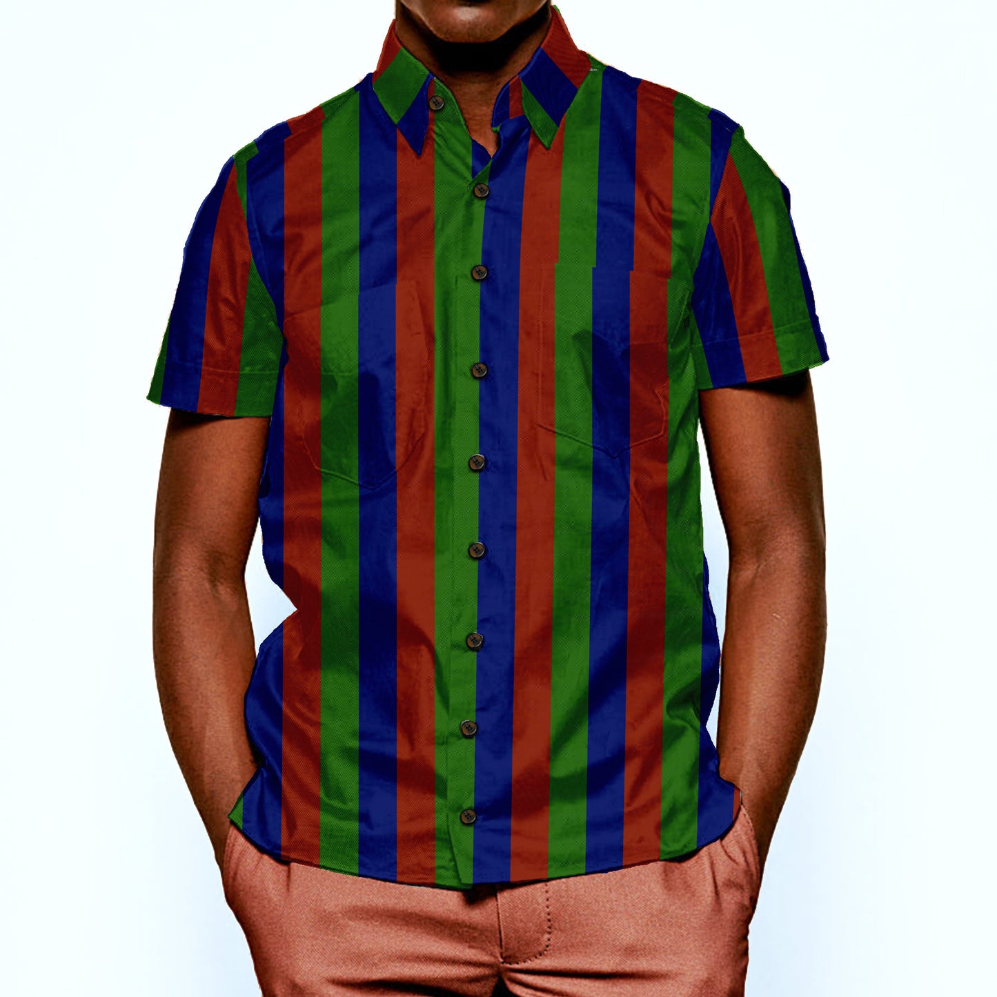 The Bert Stripe Short Sleeve Shirt