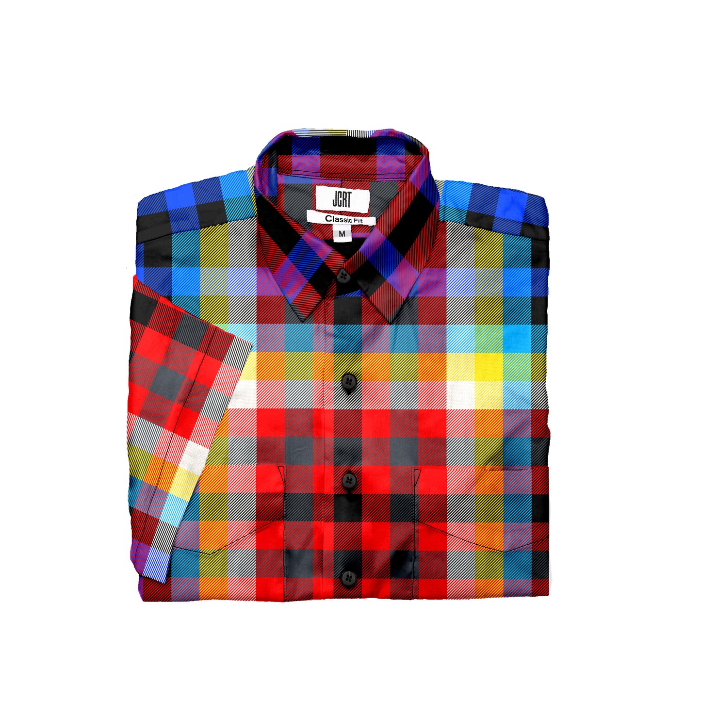 The Tron Plaid Short Sleeve Shirt