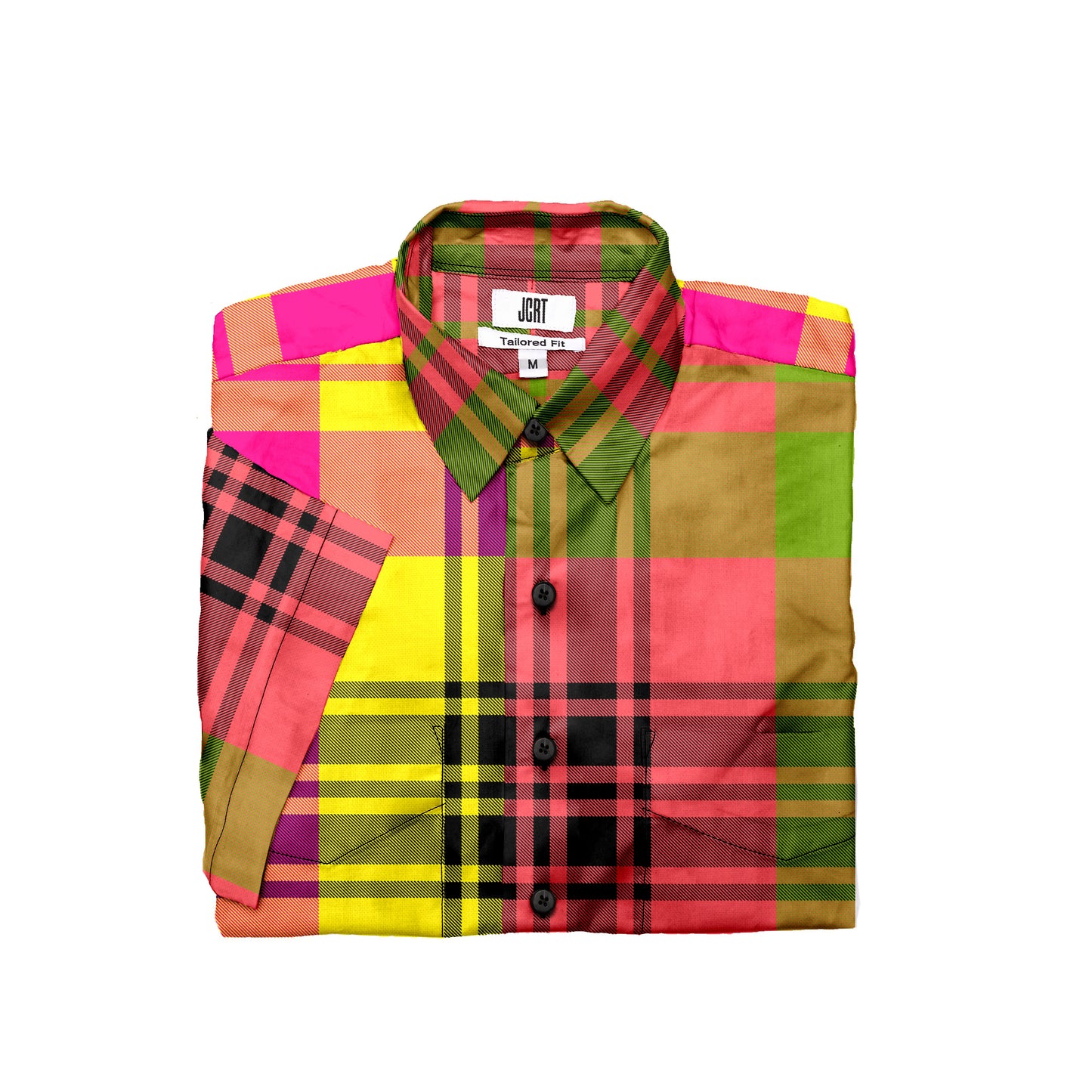 The Never Mind The Bollocks Plaid Short Sleeve Shirt