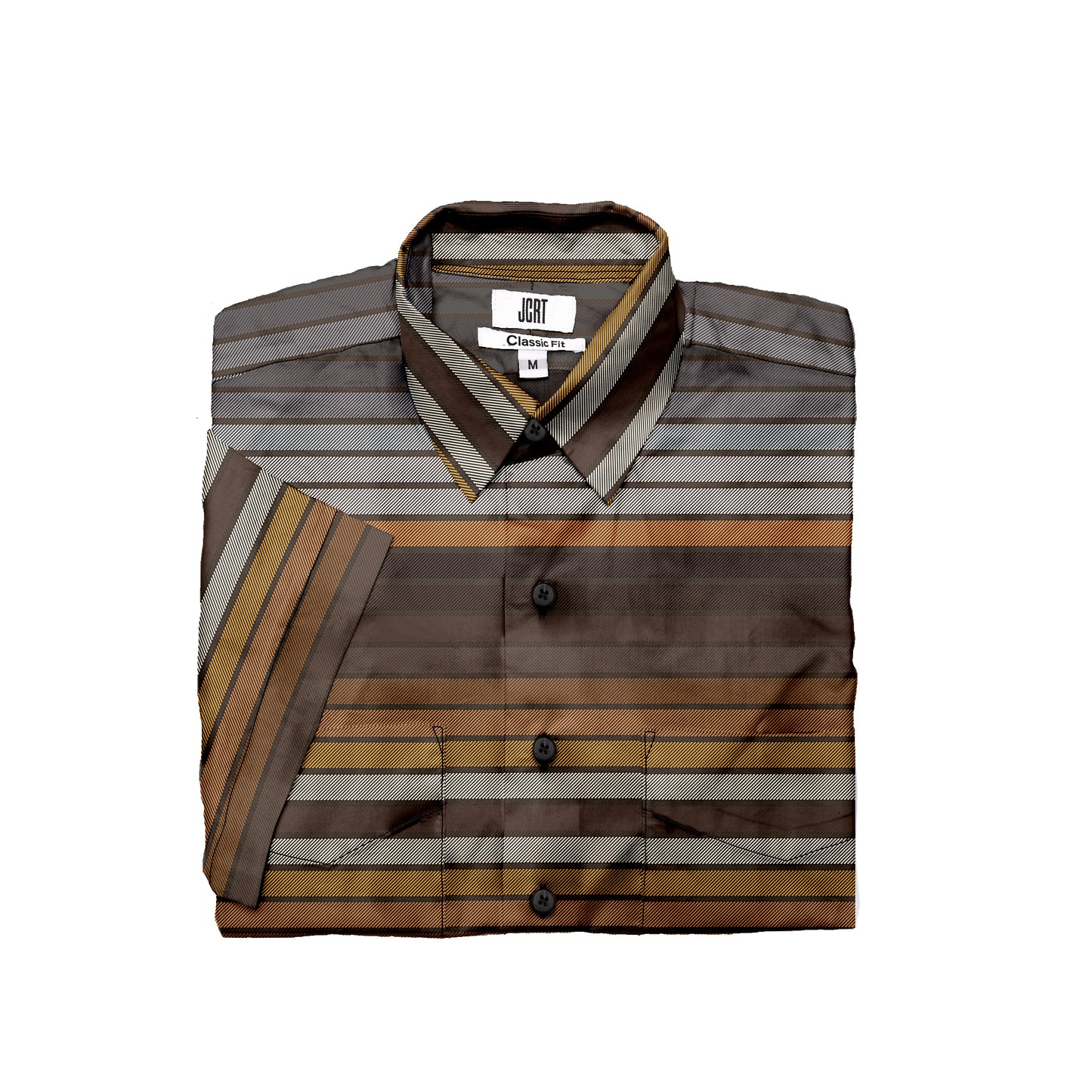 The Document Stripe Short Sleeve Shirt