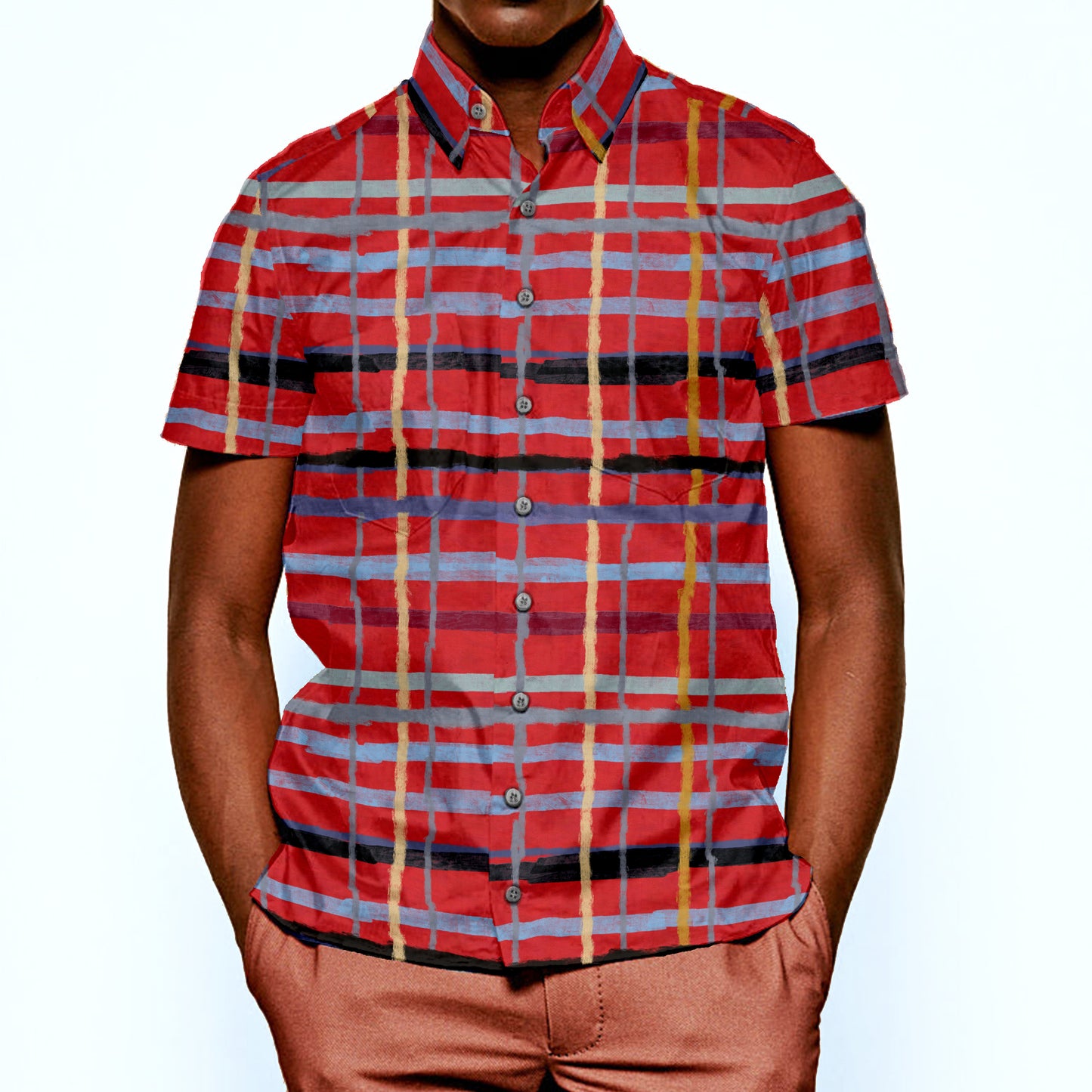 The Matisse Plaid Short Sleeve Shirt