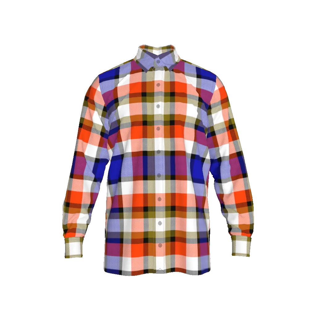 The Sparkle in the Rain Plaid Flannel