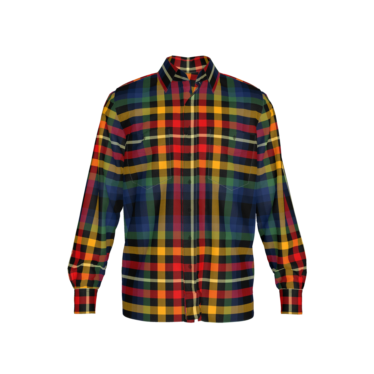 The People’s Instinctive Travels and the Paths of Rhythm Plaid Shirt