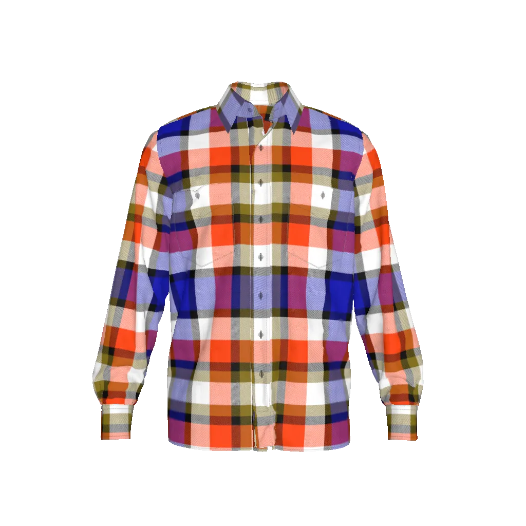 The Sparkle in the Rain Plaid Flannel