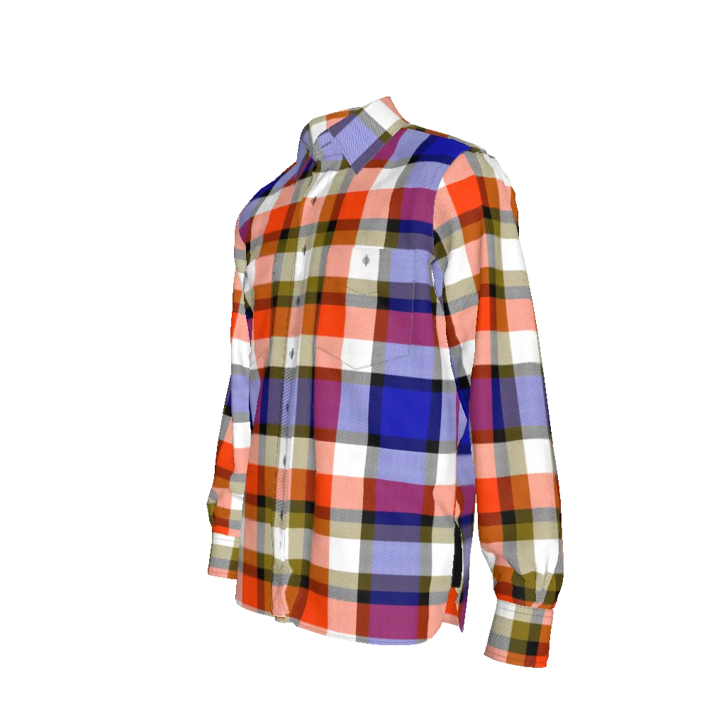 The Sparkle in the Rain Plaid Flannel