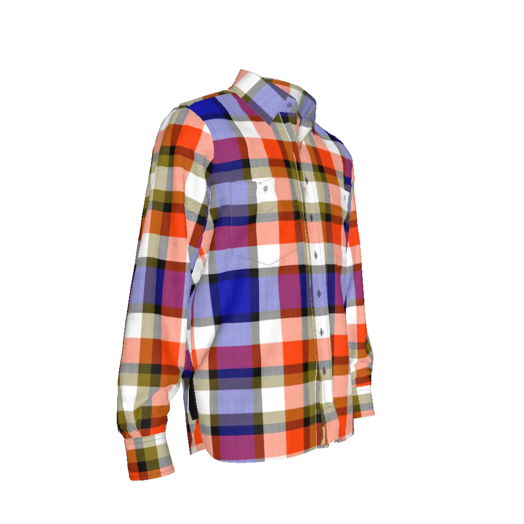 The Sparkle in the Rain Plaid Flannel