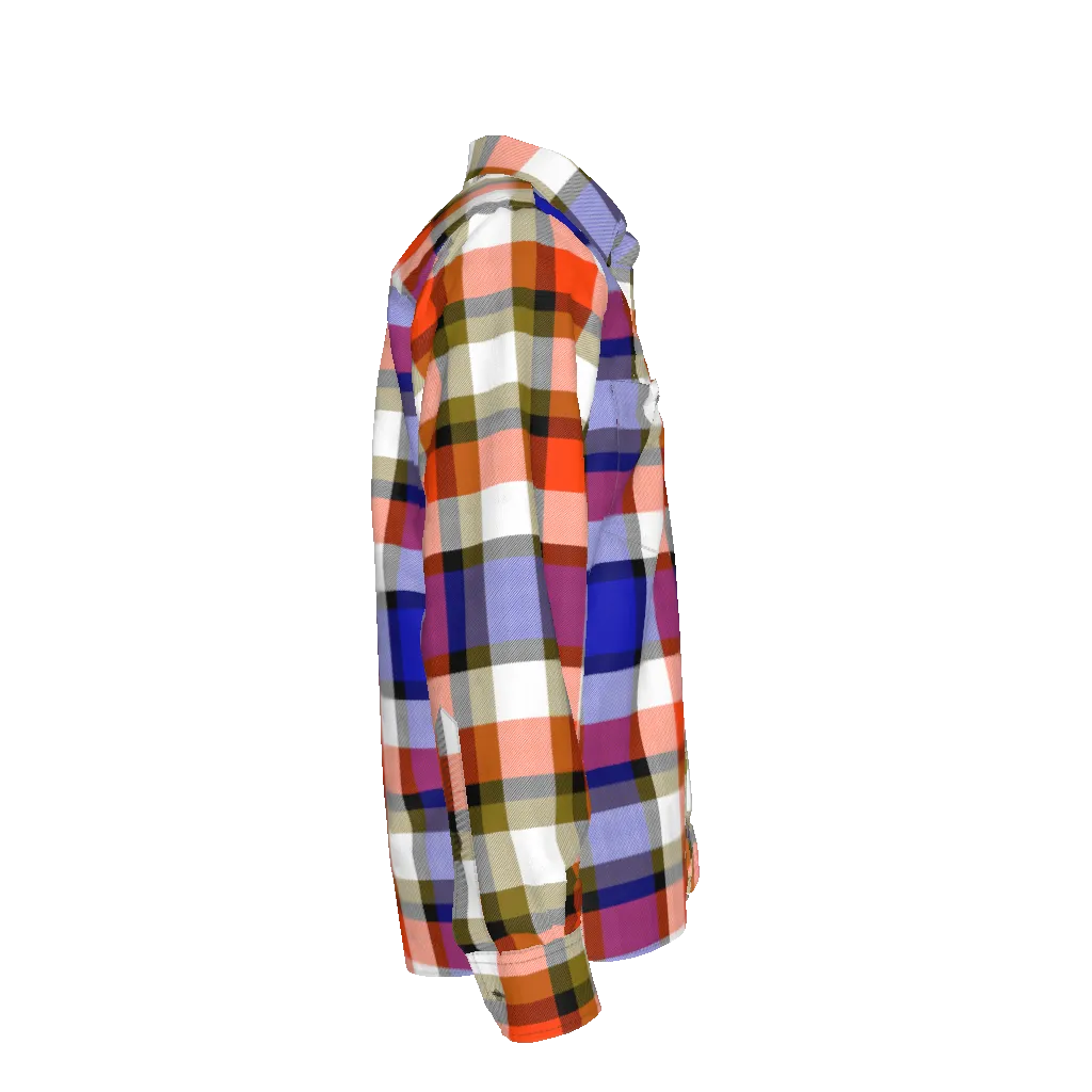 The Sparkle in the Rain Plaid Flannel