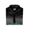 The Disintegration Stripe Polo Shirt
