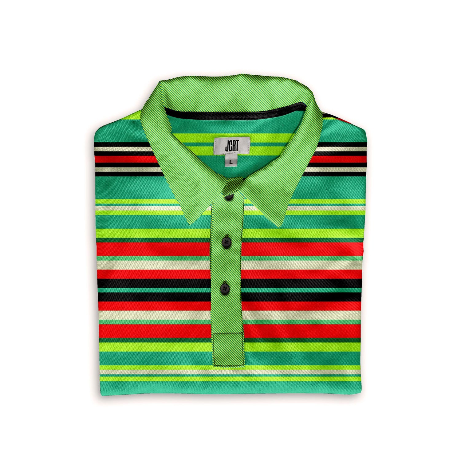 The Creature From the Black Lagoon Stripe Polo Shirt