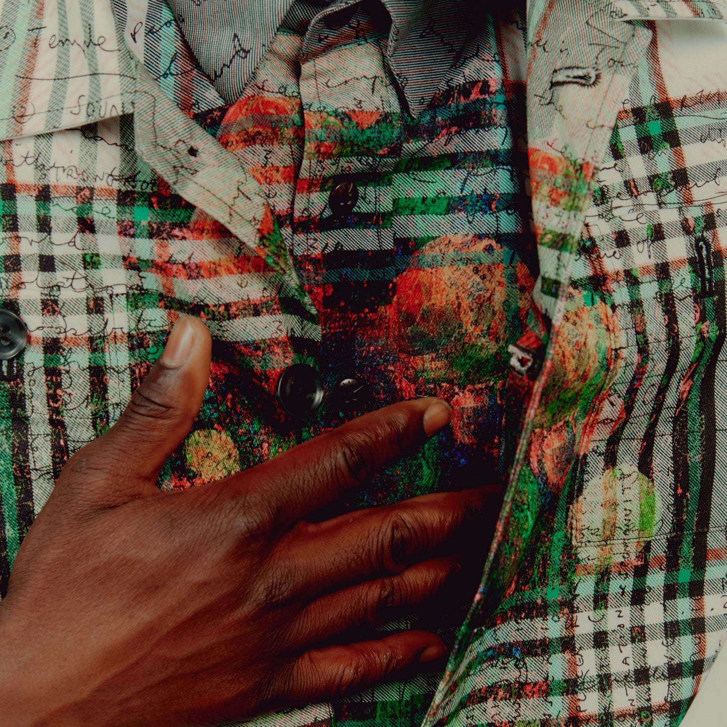 The Ragged Kingdom Time Peace Plaid Chore Coat