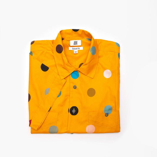 The Hunky Dory Polka Dot Short Sleeve Shirt
