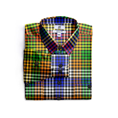 The Rubiks Cube Plaid Shirt