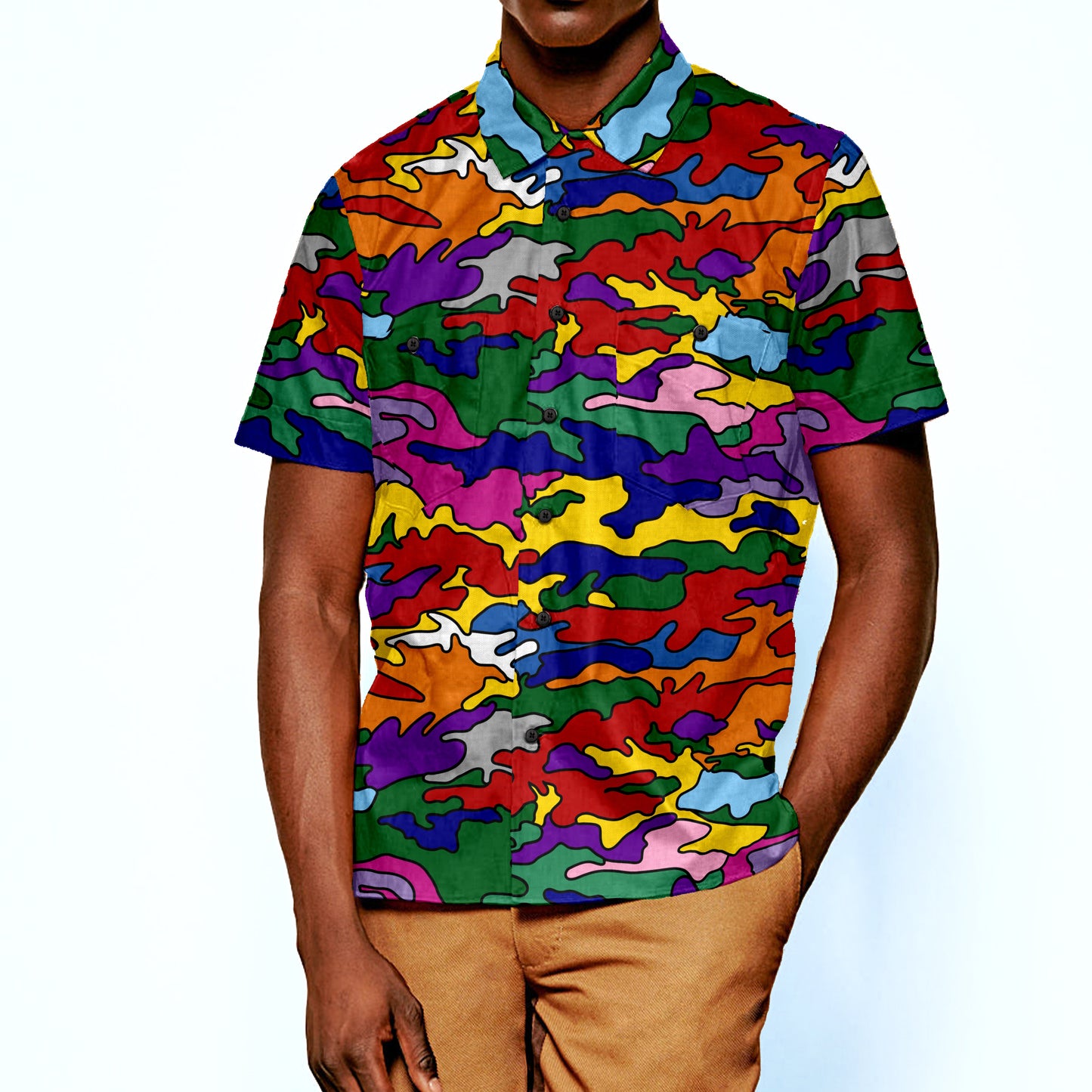 The Pride Camouflage Short Sleeve Shirt