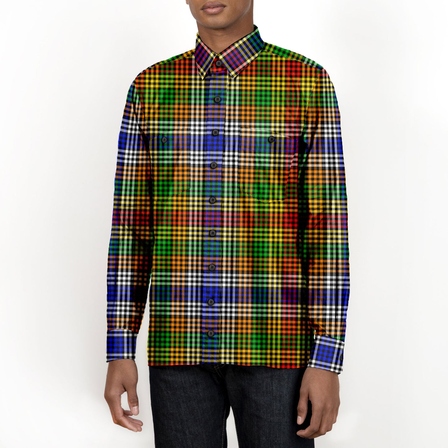 The Rubiks Cube Plaid Shirt