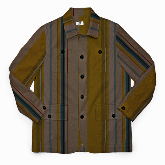 The Hunky Dory Stripe Chore Coat