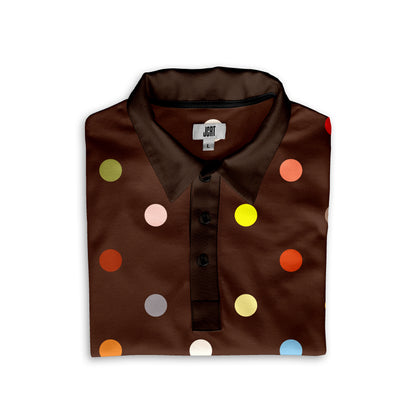 The Harold and Maude Polka Dot Polo