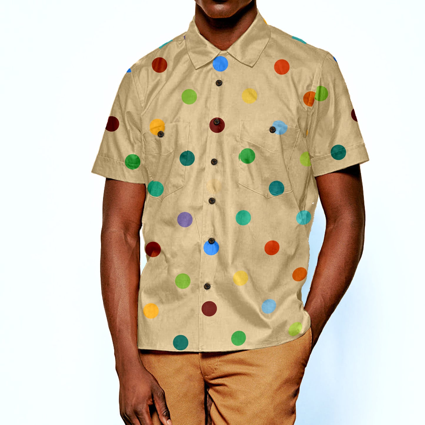 The Frank Lloyd Wright Polka Dot Short Sleeve