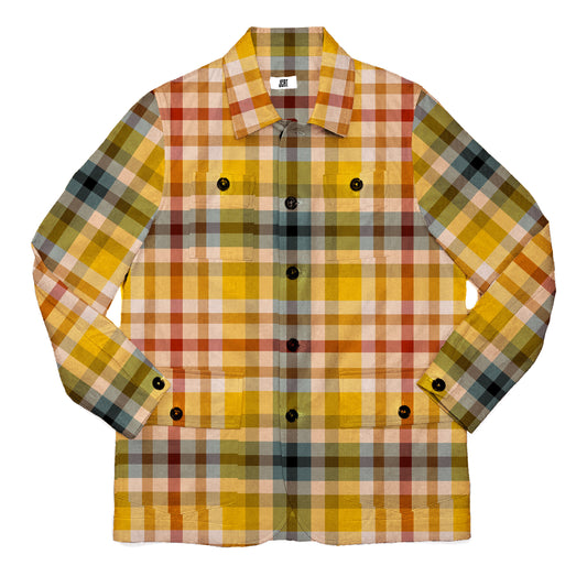 The Hunky Dory Plaid Chore Coat