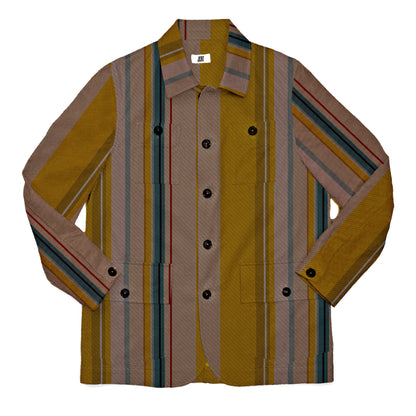 The Hunky Dory Stripe Chore Coat
