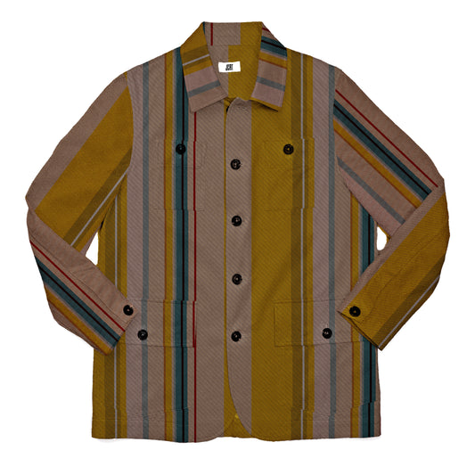 The Hunky Dory Stripe Chore Coat