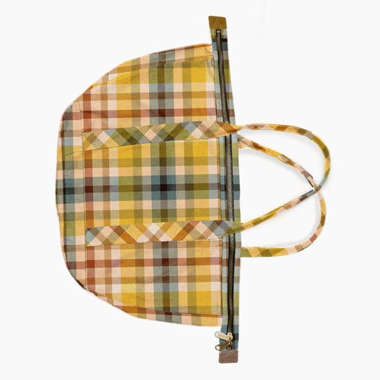 The Hunky Dory Plaid Satchel