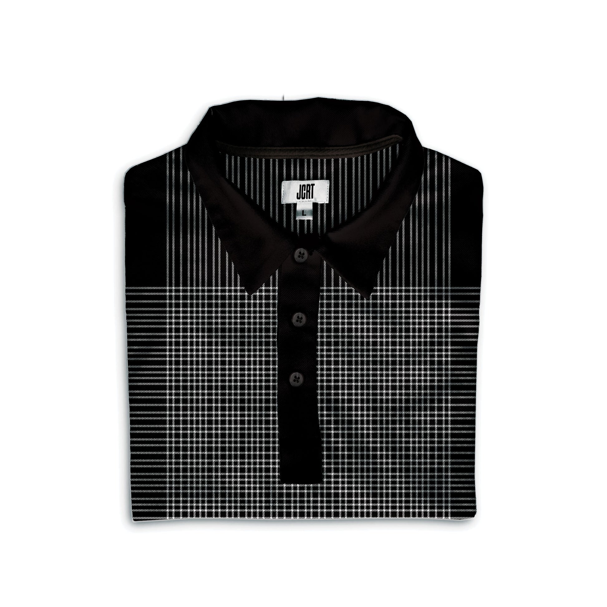 The Unknown Pleasures Plaid Polo