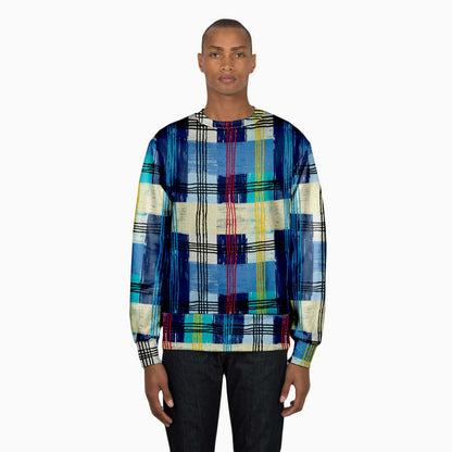 The Basquiat Plaid Sweatshirt
