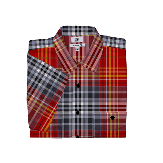 The Fragile Plaid Short Sleeve Shirt