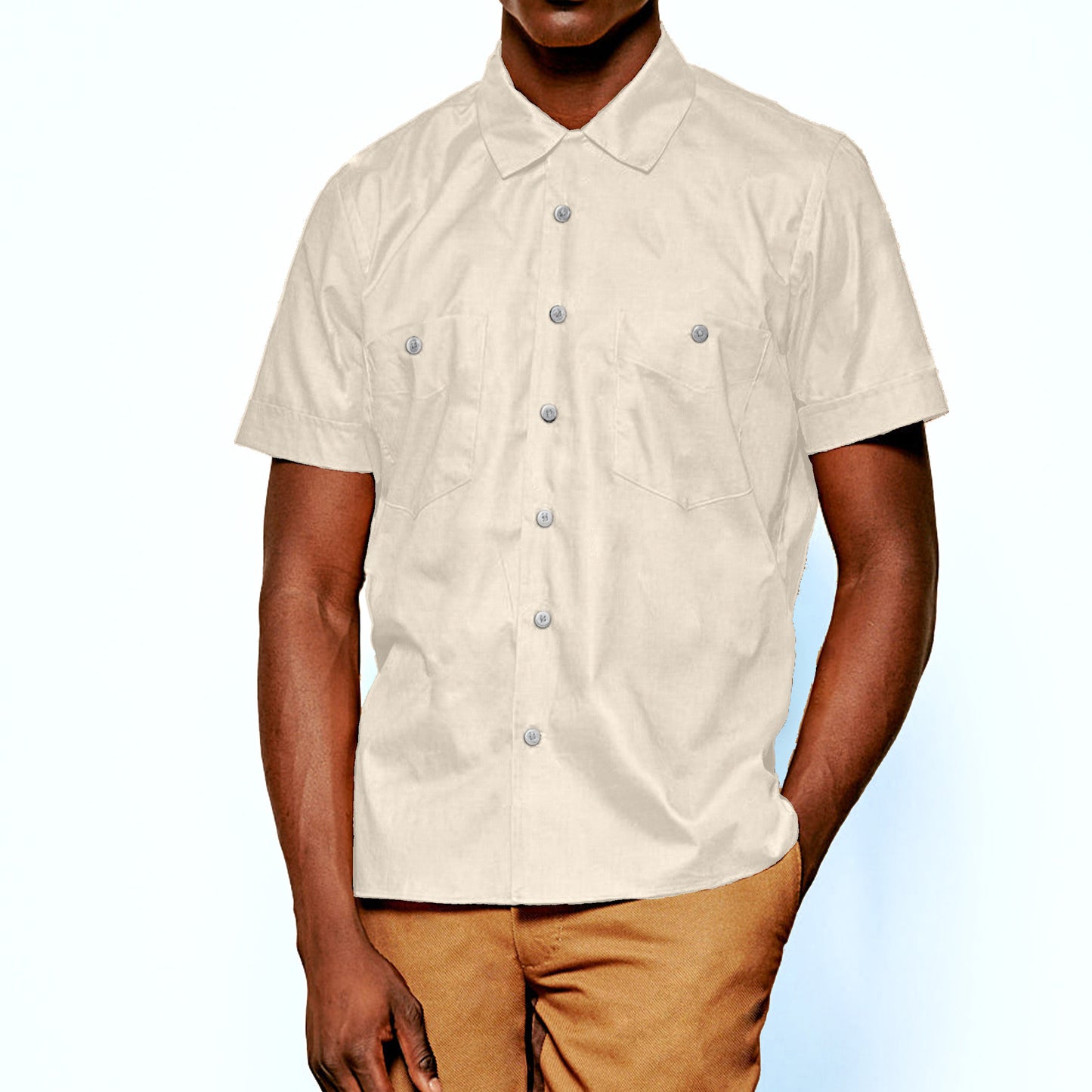 The Catacomb Bone Short Sleeve Shirt