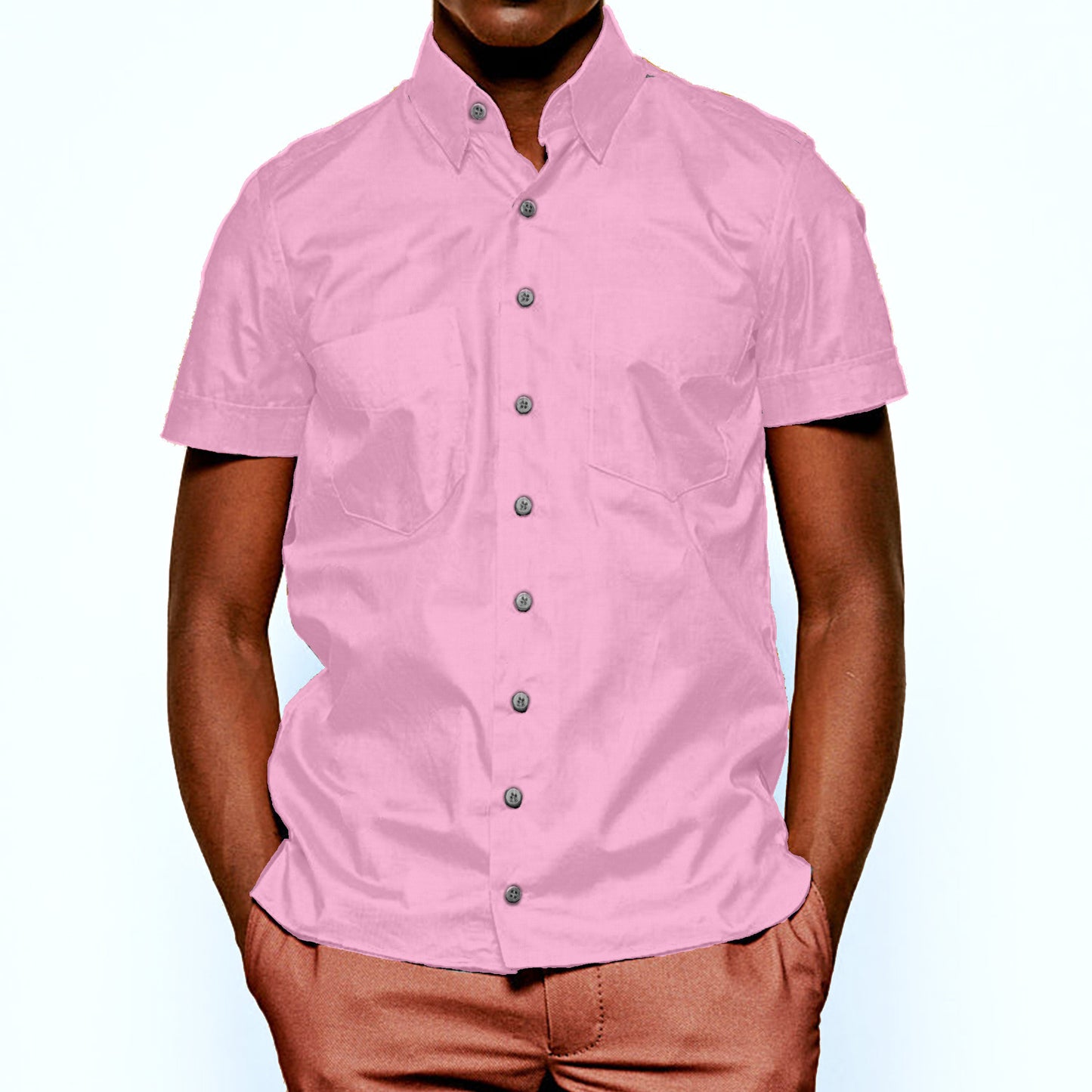 The Shampoo Pink Short Sleeve Shirt