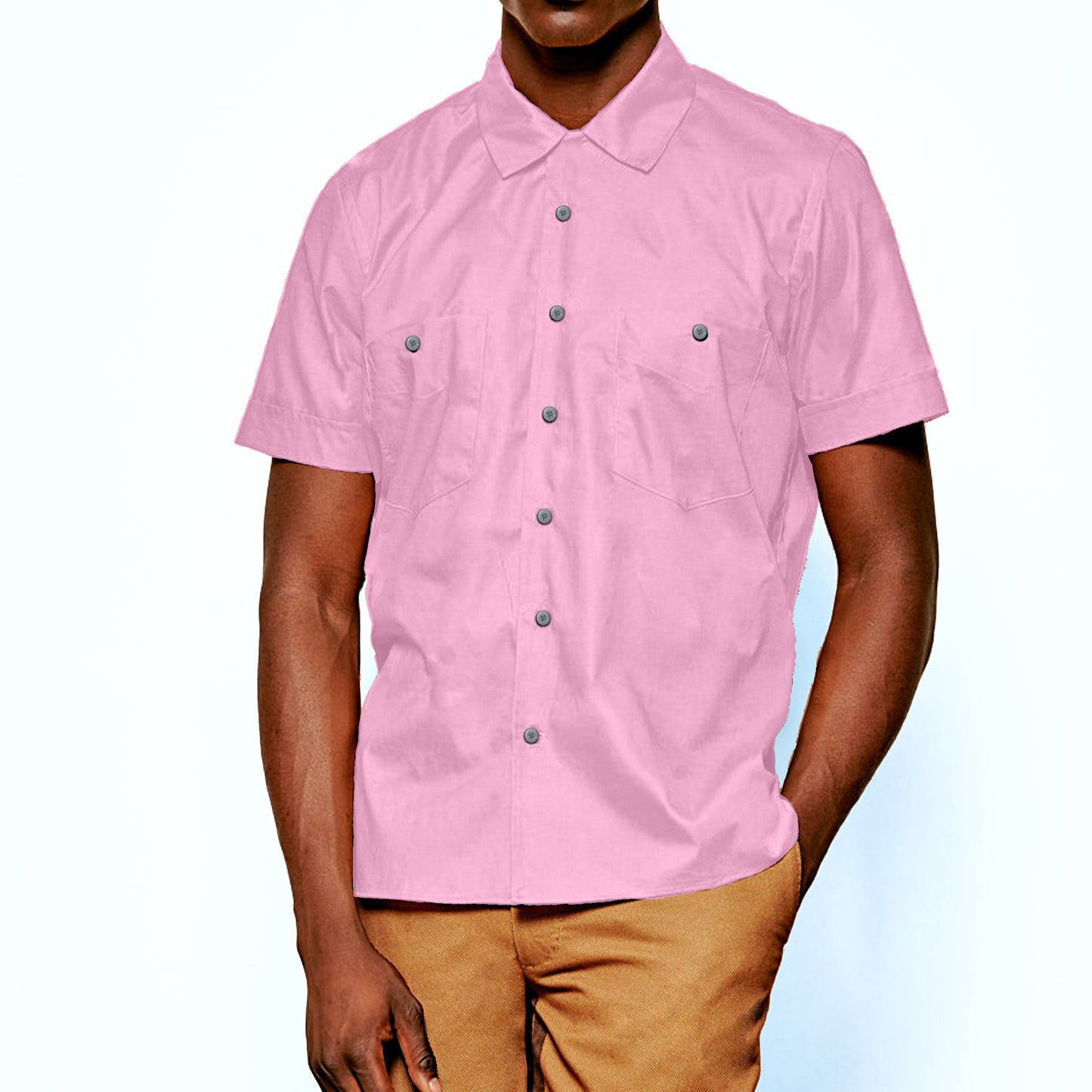 The Shampoo Pink Short Sleeve Shirt