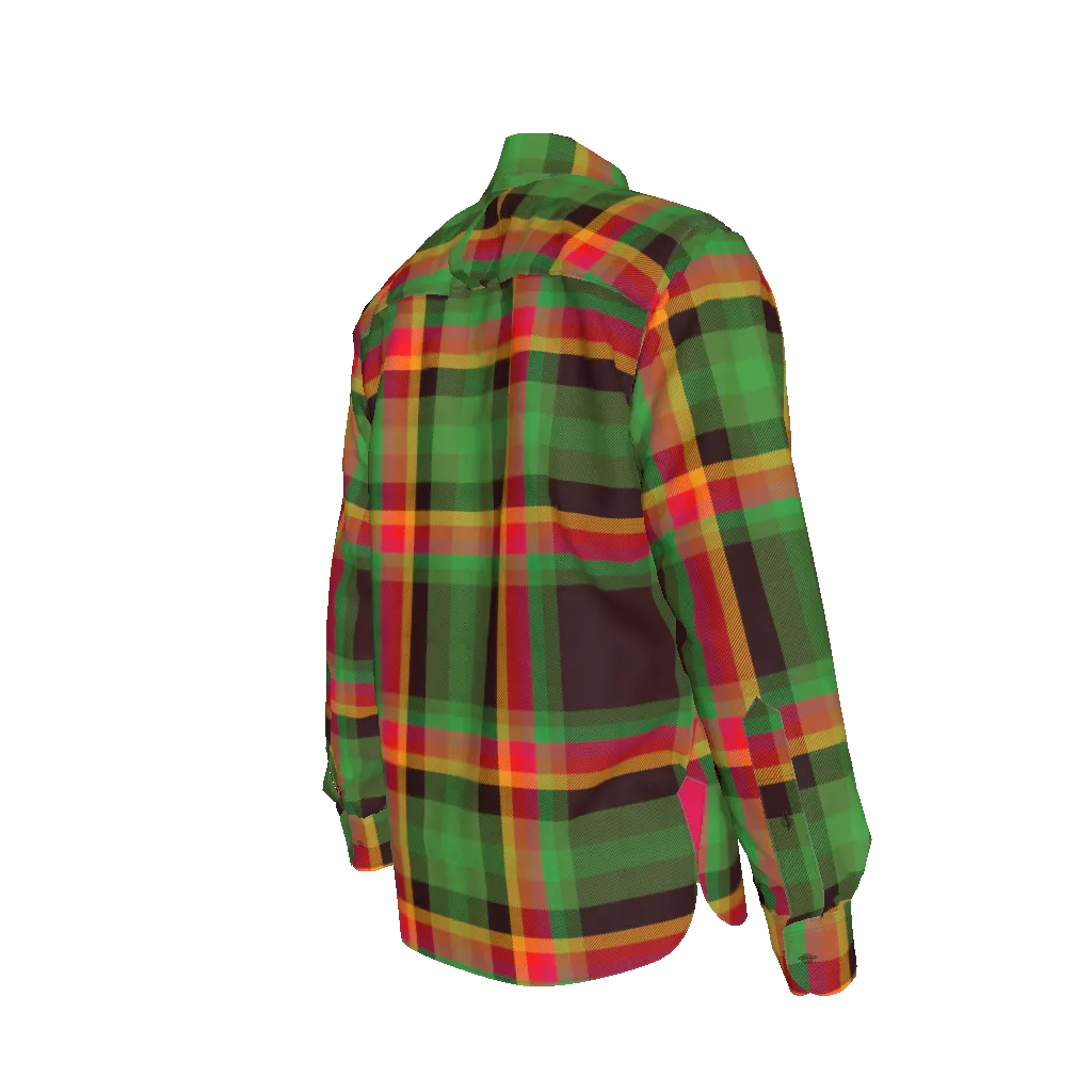The One Flew Over the Cuckoos Nest Plaid Casual Long Sleeve