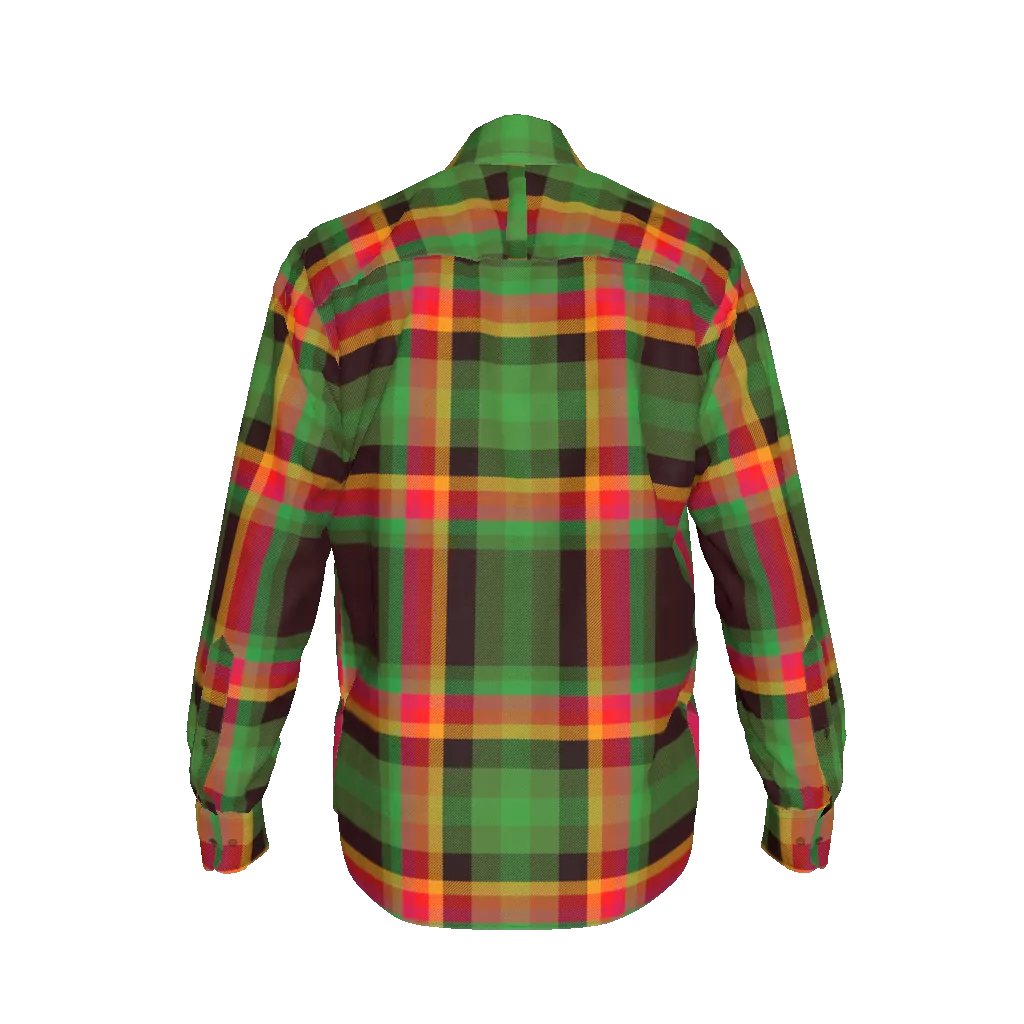 The One Flew Over the Cuckoos Nest Plaid Casual Long Sleeve