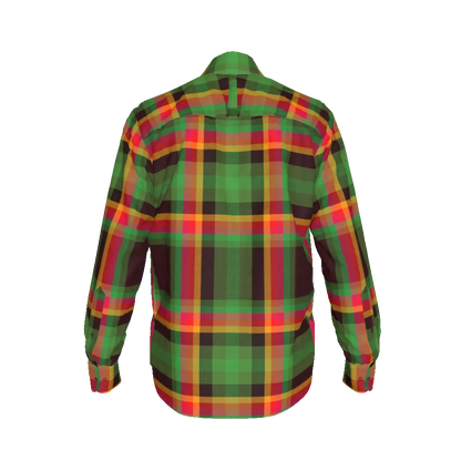 The One Flew Over the Cuckoos Nest Plaid Casual Long Sleeve