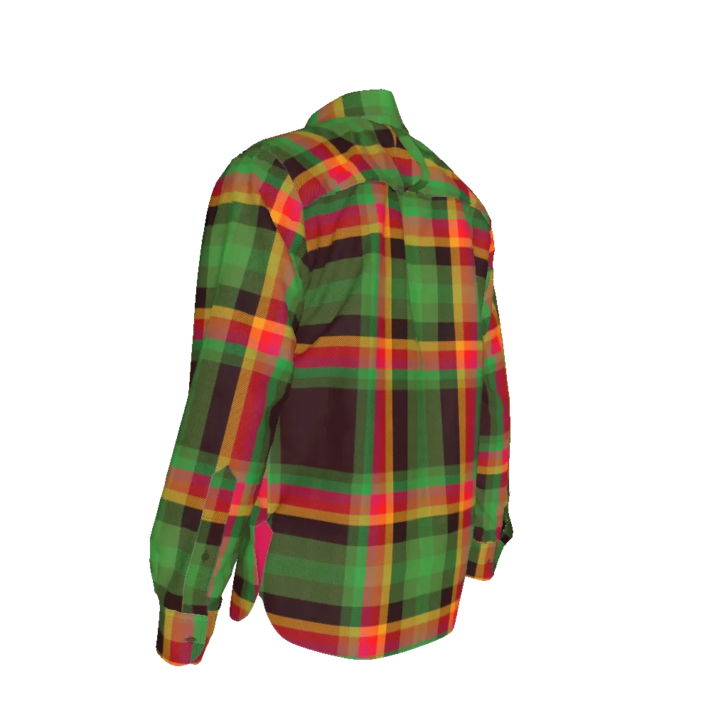 The One Flew Over the Cuckoos Nest Plaid Casual Long Sleeve