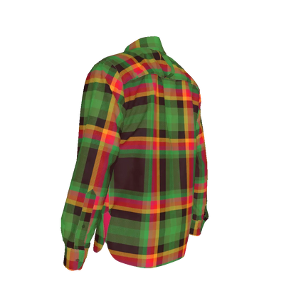 The One Flew Over the Cuckoos Nest Plaid Casual Long Sleeve
