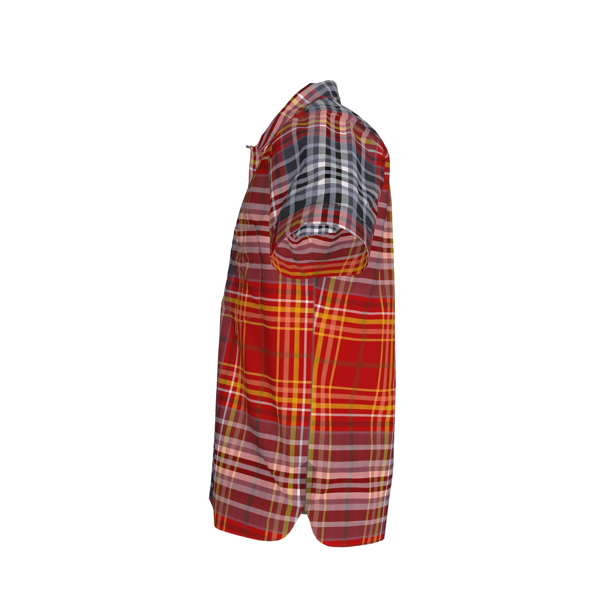 The Fragile Plaid Short Sleeve Shirt