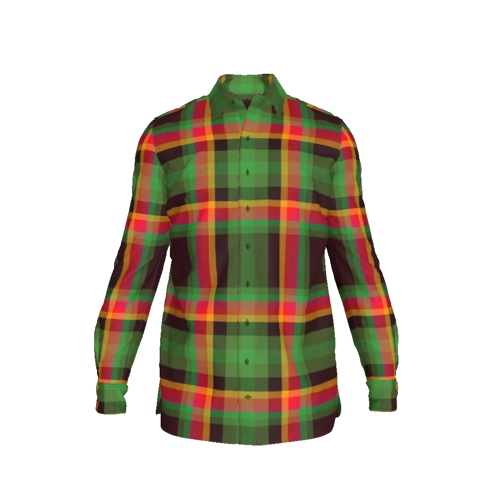 The One Flew Over the Cuckoos Nest Plaid Flannel