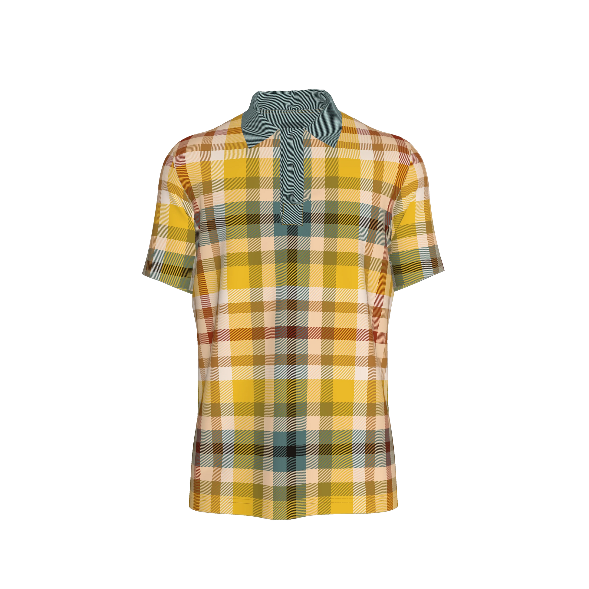The Hunky Dory Plaid Polo 