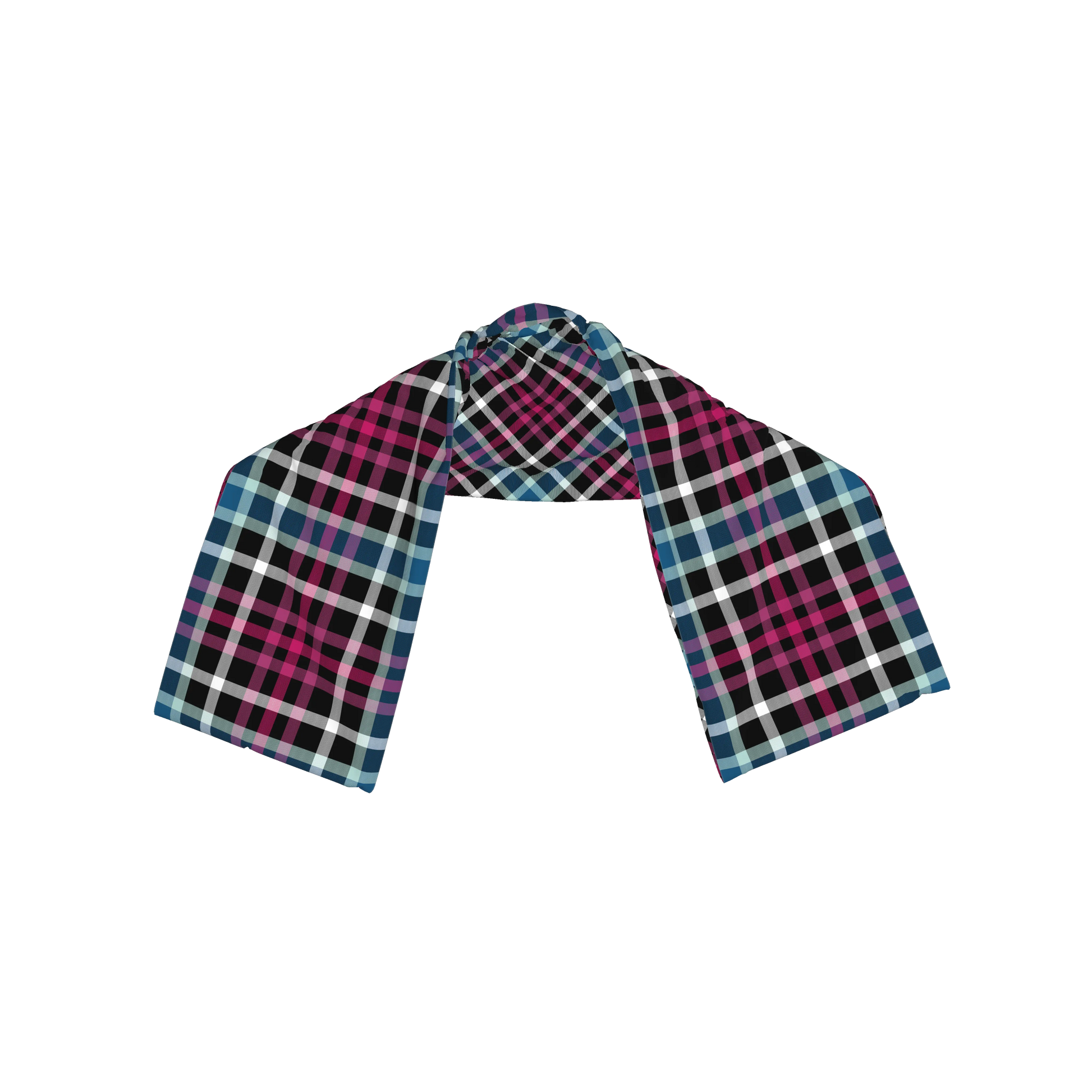 The Pretty Hate Machine Plaid Scarf