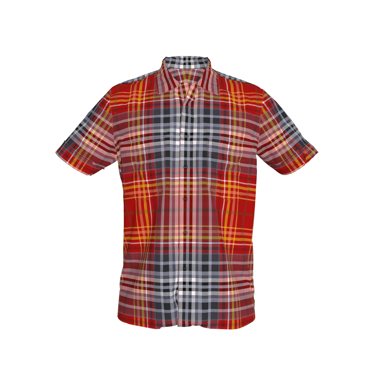 The Fragile Plaid Short Sleeve Shirt