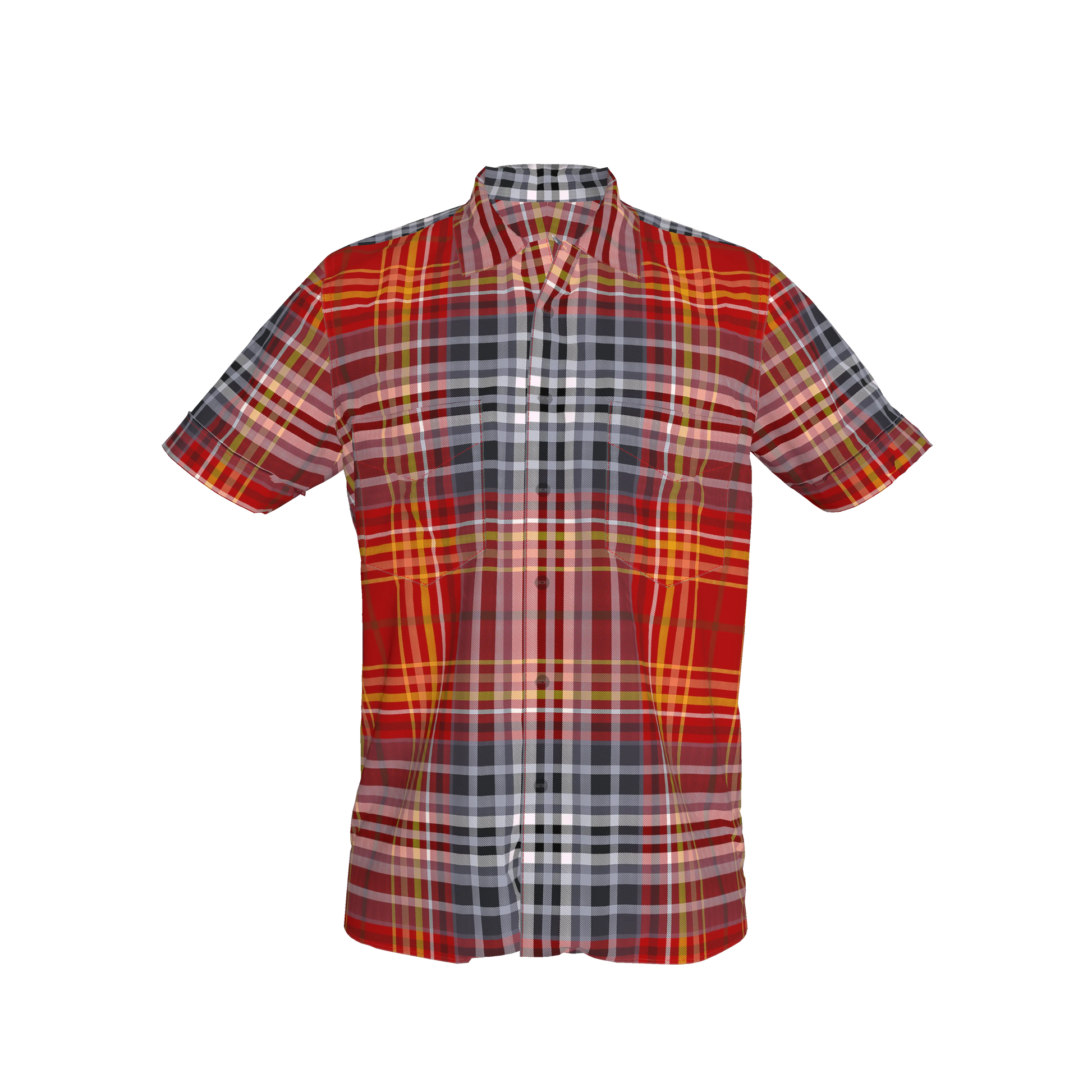 The Fragile Plaid Short Sleeve Shirt