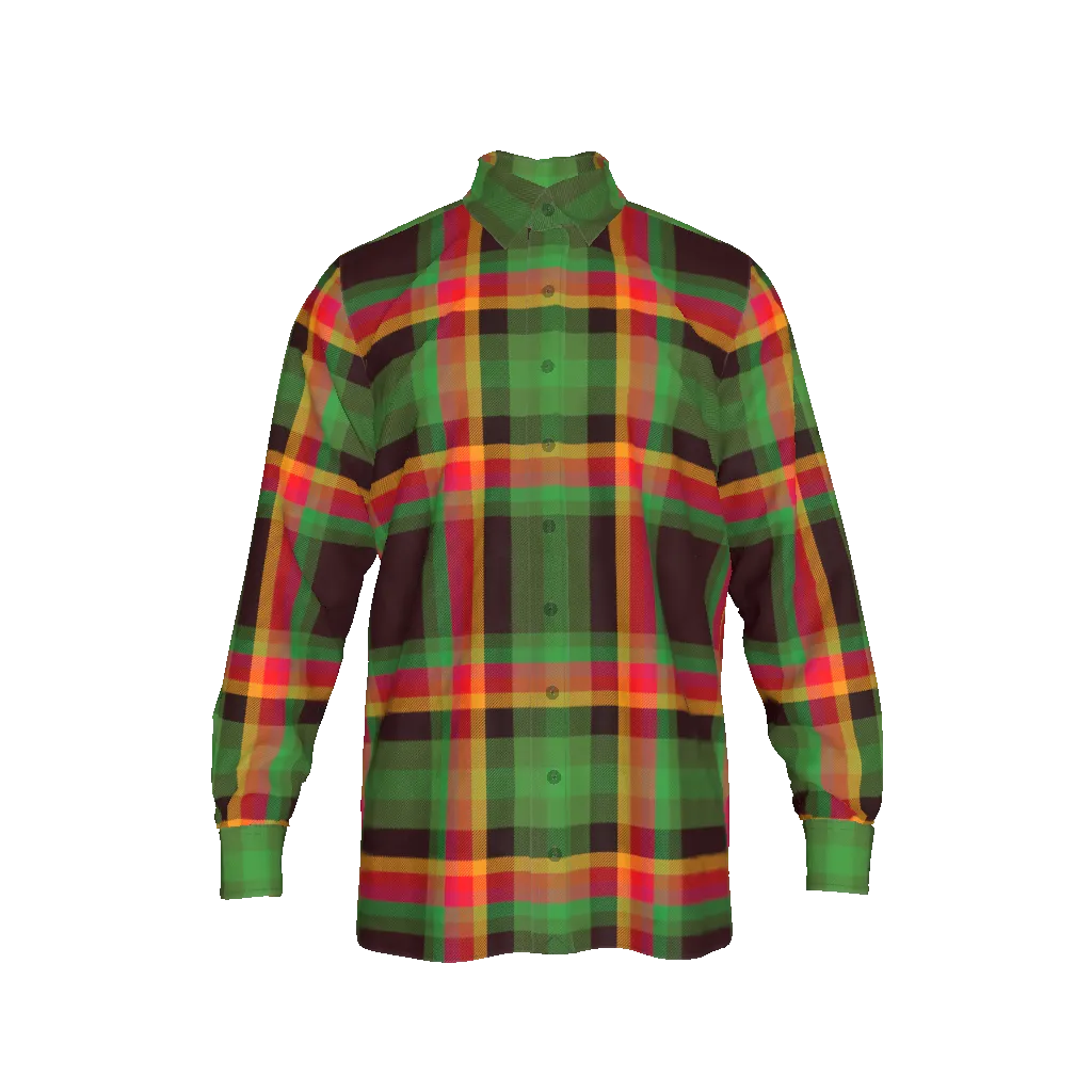The One Flew Over the Cuckoos Nest Plaid Flannel